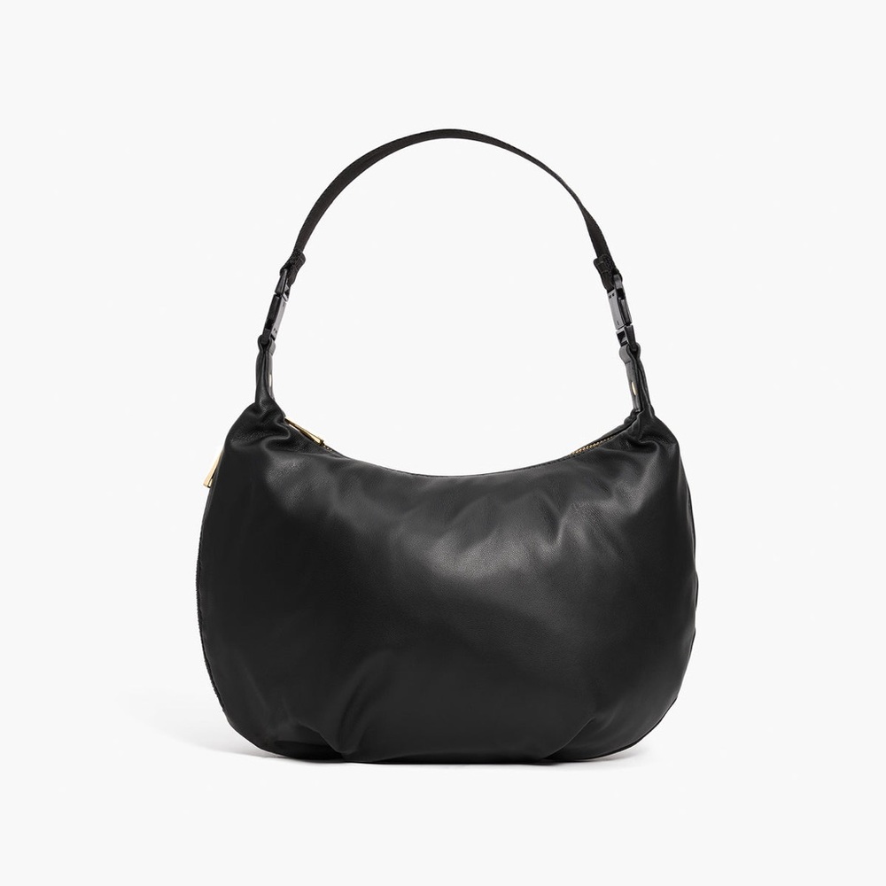 Lo & Sons Aoyama 2 Leather Crescent Crossbody Bag NWT